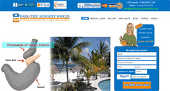 Desktop Screenshot of bariatricsurgeryworld.com